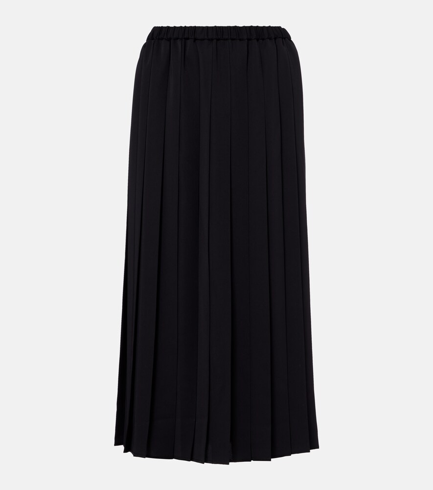Junya Watanabe Pleated midi skirt