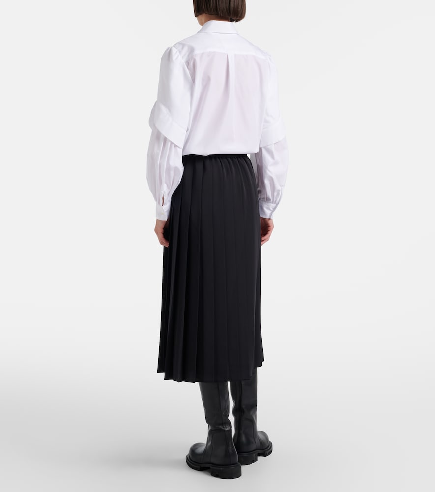 Pleated Midi