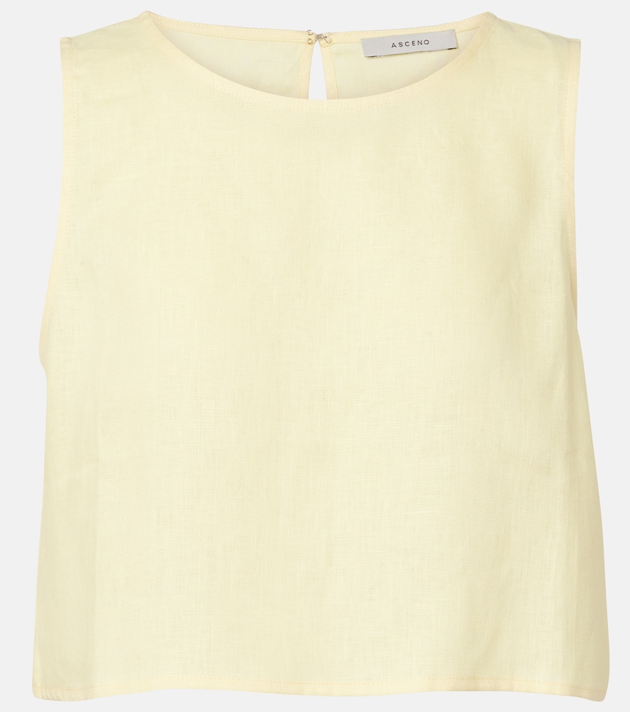 Asceno Kobe linen top