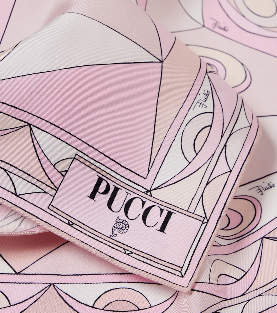  Pucci Pucci Tuch Occhi Aus Seiden-twill 
