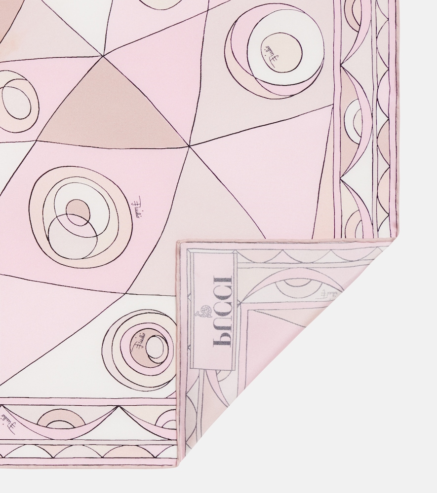  Pucci Pucci Tuch Occhi Aus Seiden-twill 