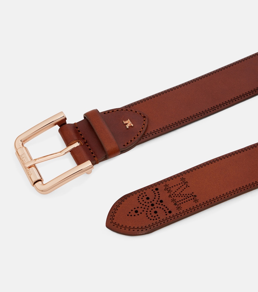  Max Mara Max Mara Gürtel Aus Leder 