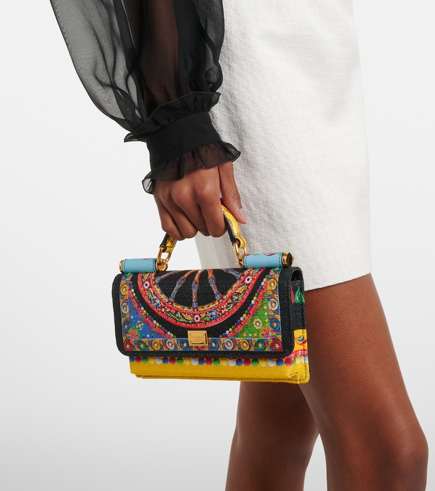 Dolce & Gabbana Sicily Mini printed top-handle bag