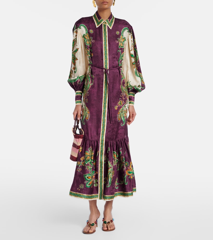 Alémais Ruthie printed shirt dress