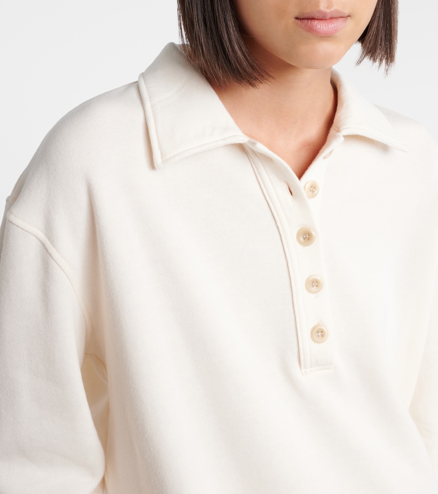 Vintage Fleece Polo Sweater
