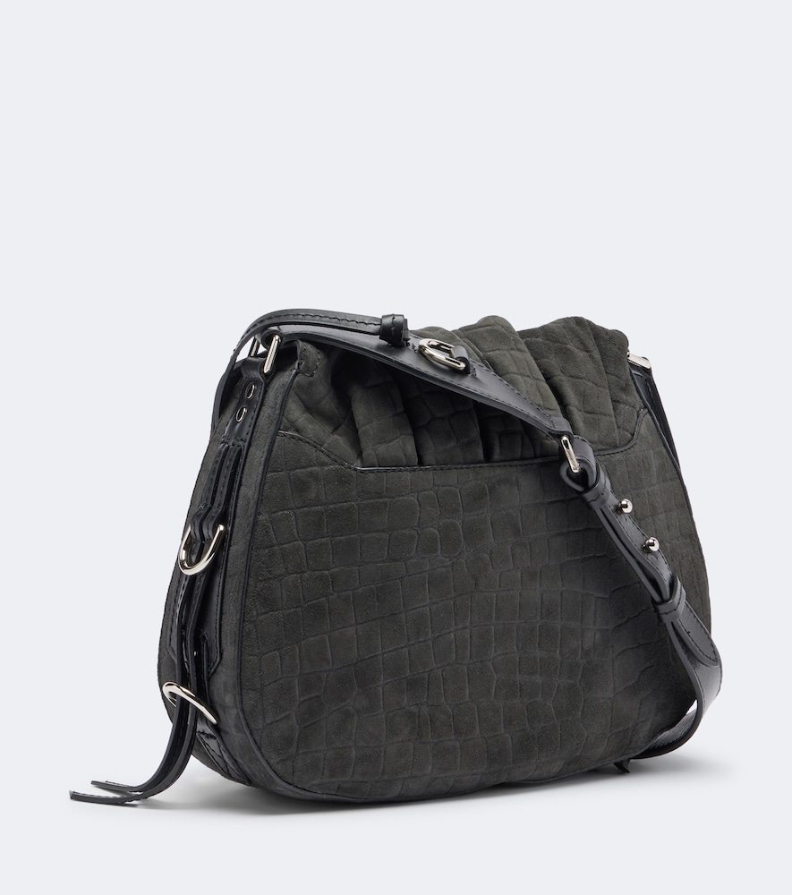 Bolton Small Croc-Effect Shoulder Bag