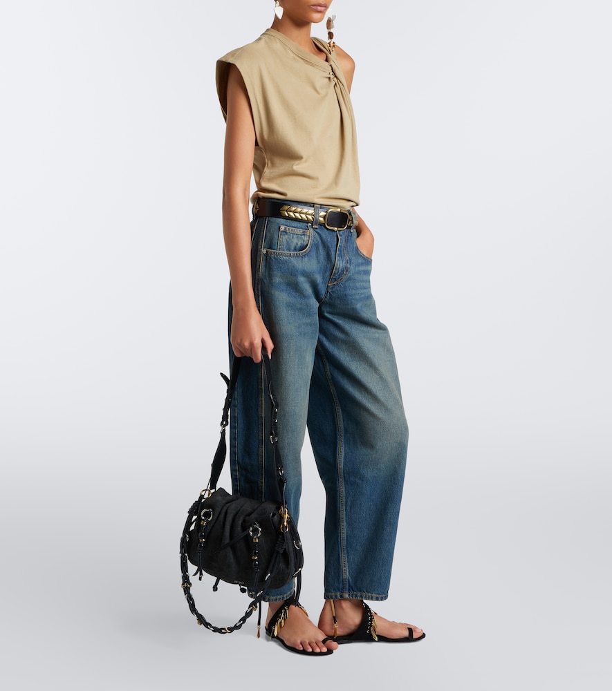 Bolton Small Croc-Effect Shoulder Bag