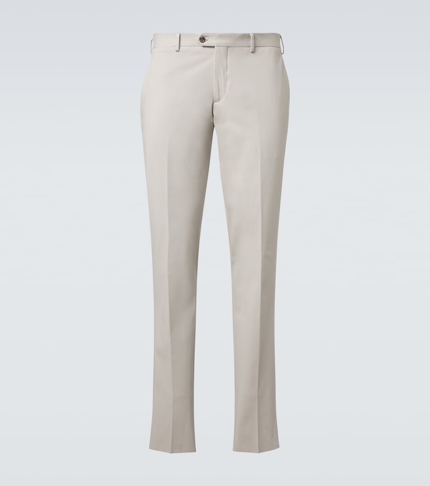 Pantaloni slim in misto cotone
