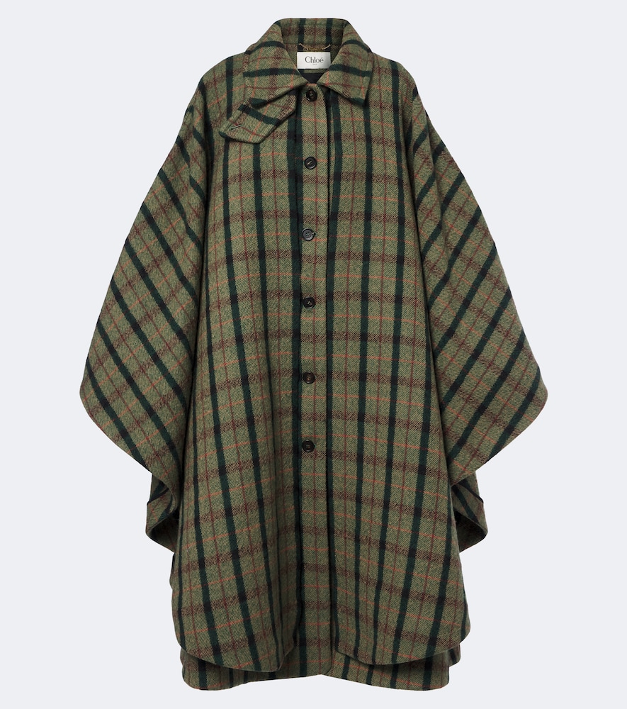Chloé Poncho aus Wolle