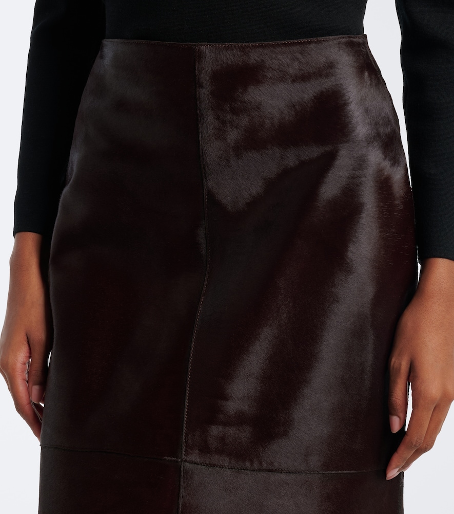 Alana Calf Hair Pencil Skirt