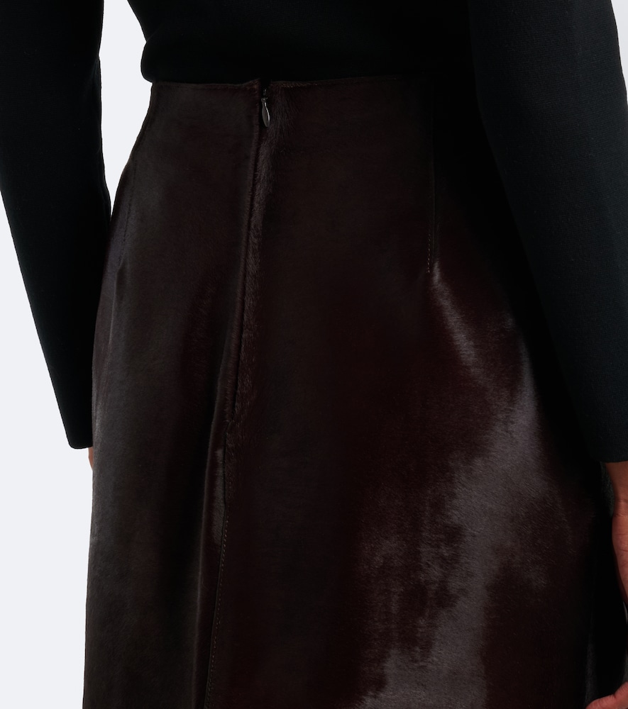 Alana Calf Hair Pencil Skirt