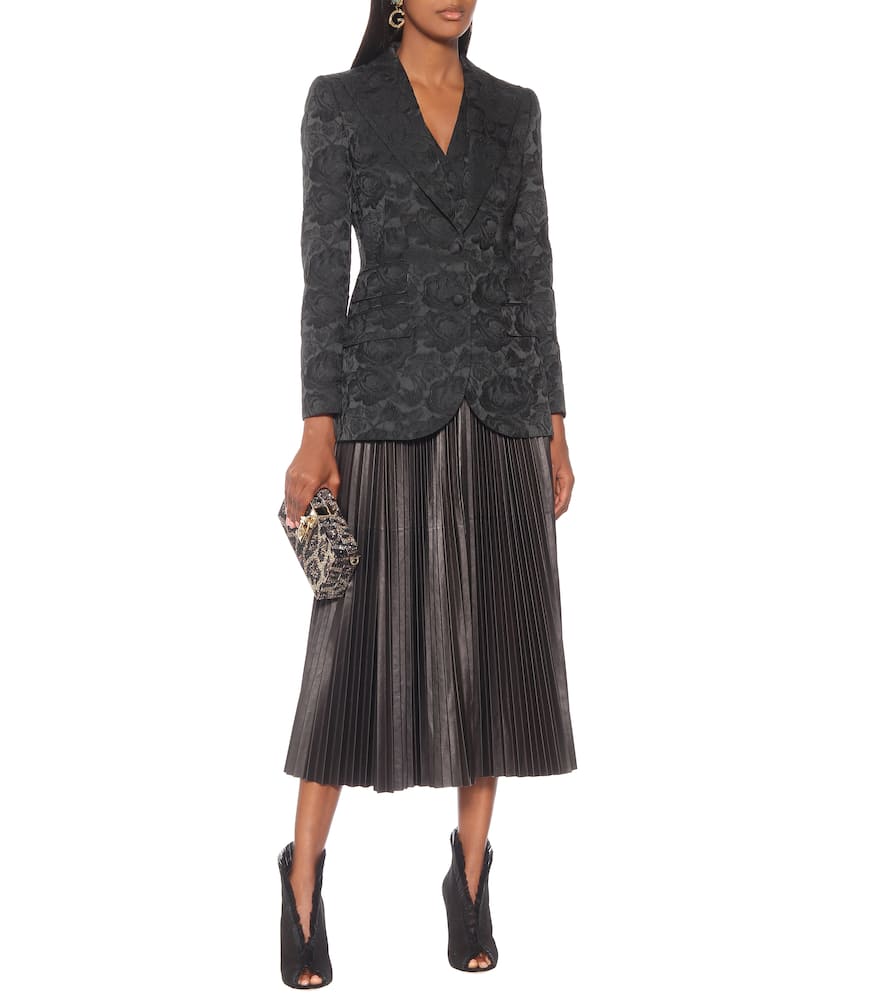 Floral-jacquard blazer by Dolce & Gabbana Floral-jacquard blazer by Dolce & Gabbana