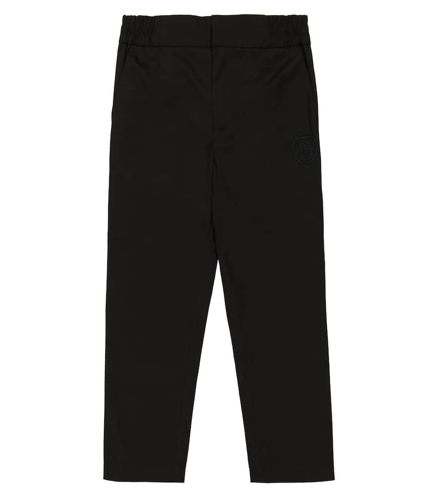 Burberry Kids Cotton twill pants