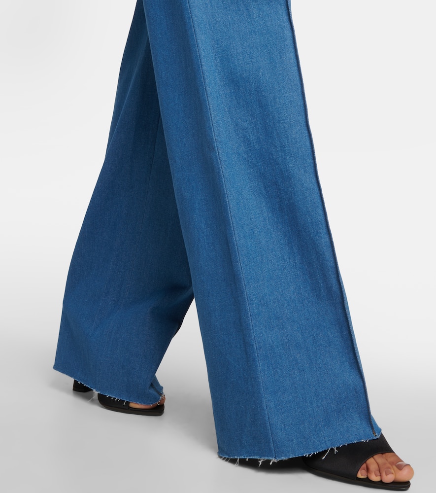 Shop Aya Muse Ule Low-rise Denim Pants