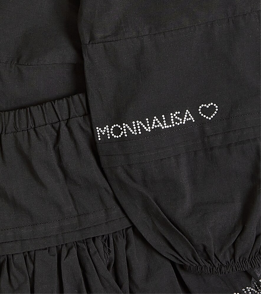  Monnalisa Monnalisa Set Aus Top Und Rock Aus Baumwolle 