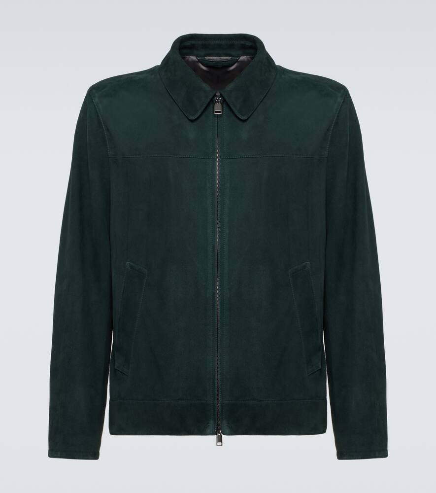 Brioni Suede blouson jacket