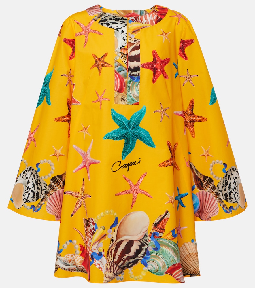 Dolce&Gabbana Capri Printed Cotton Tunic