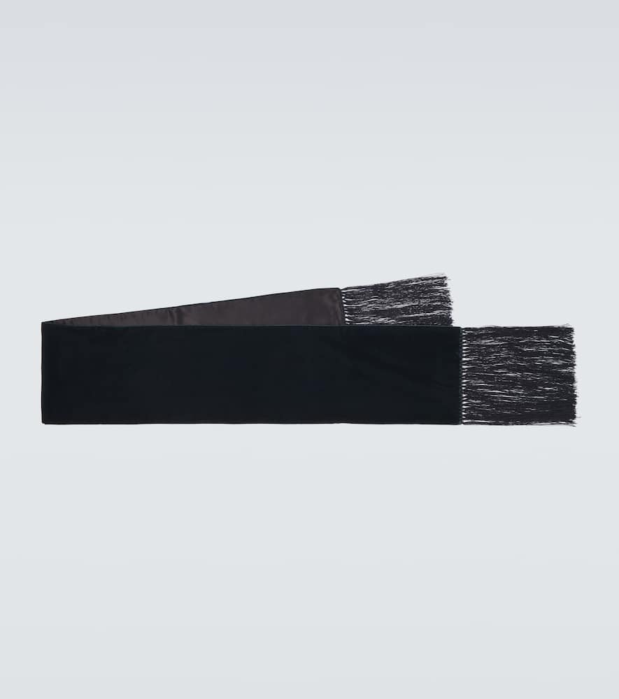 Velvet scarf