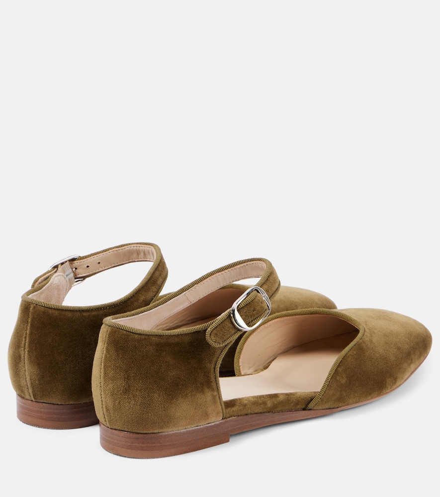  Le Monde Beryl Le Monde Béryl Ballerinas Aus Samt 