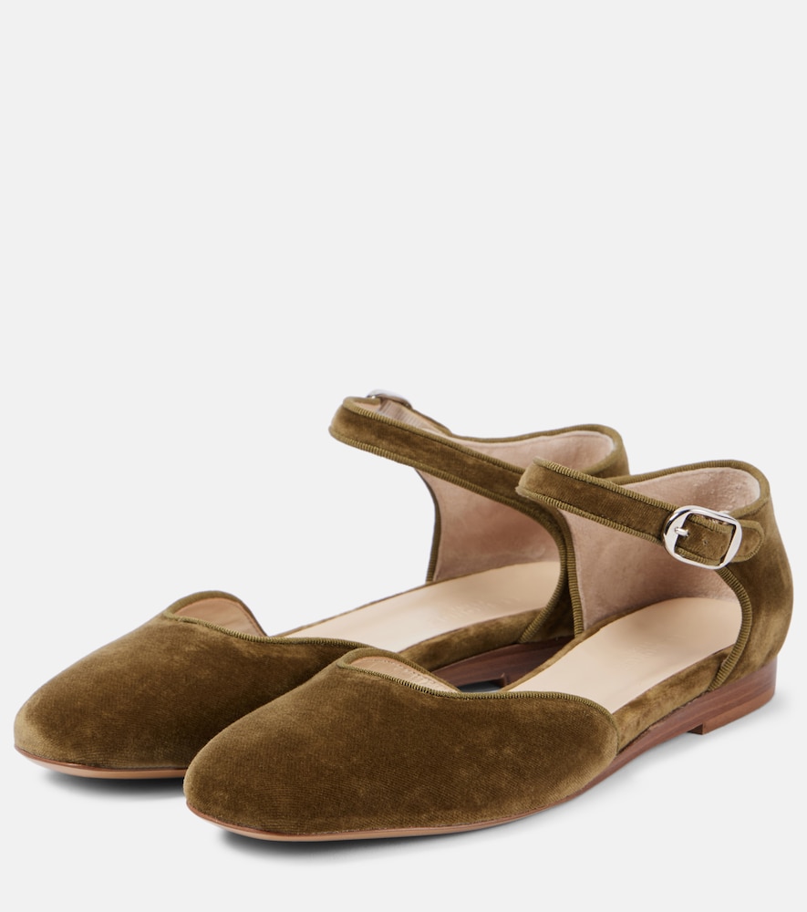 Le Monde Beryl Le Monde Béryl Ballerinas Aus Samt 