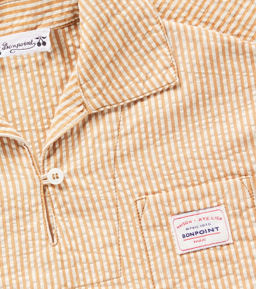  Bonpoint Bonpoint Camisa Elouan De Algodón 