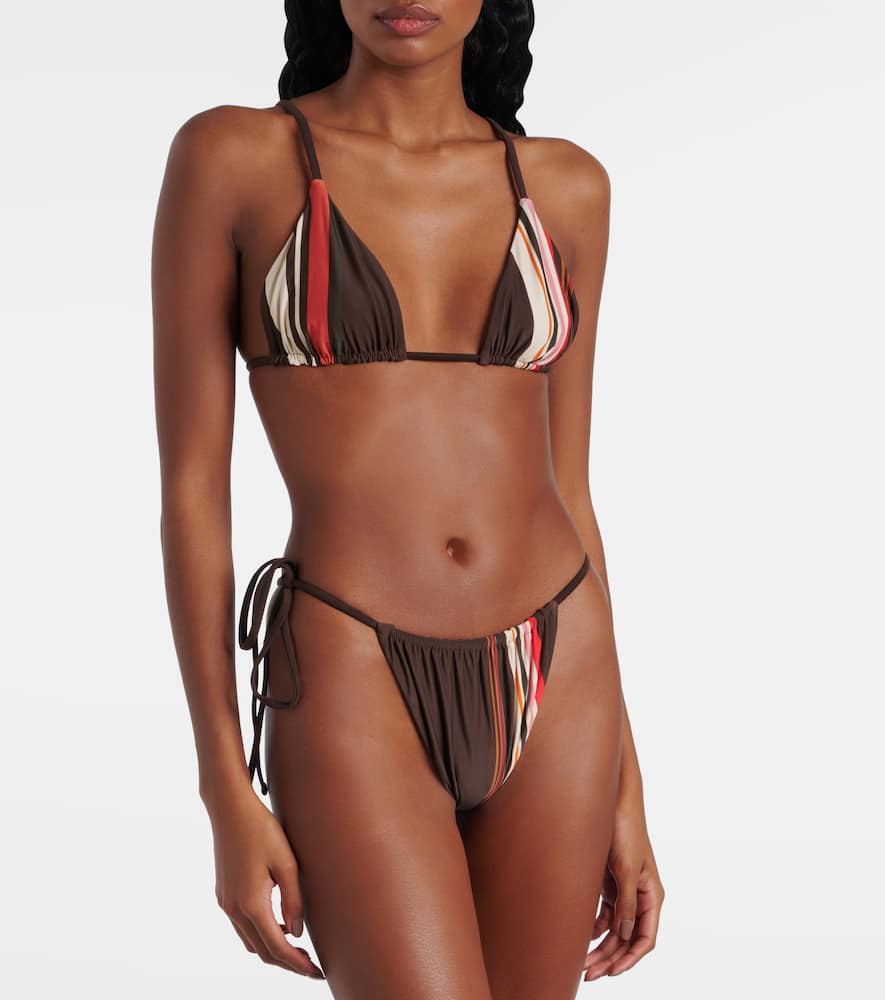 Sir Thistle String Bikini Bottoms In Multicoloured