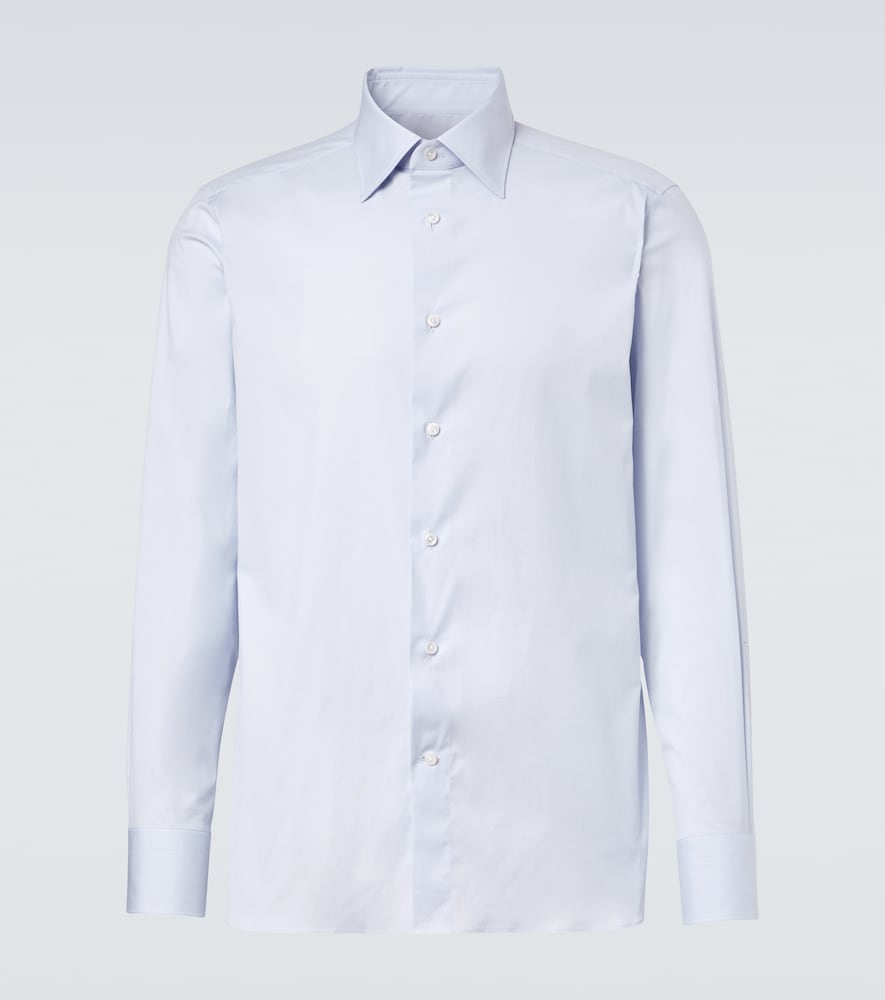 Zegna Cotton-blend shirt