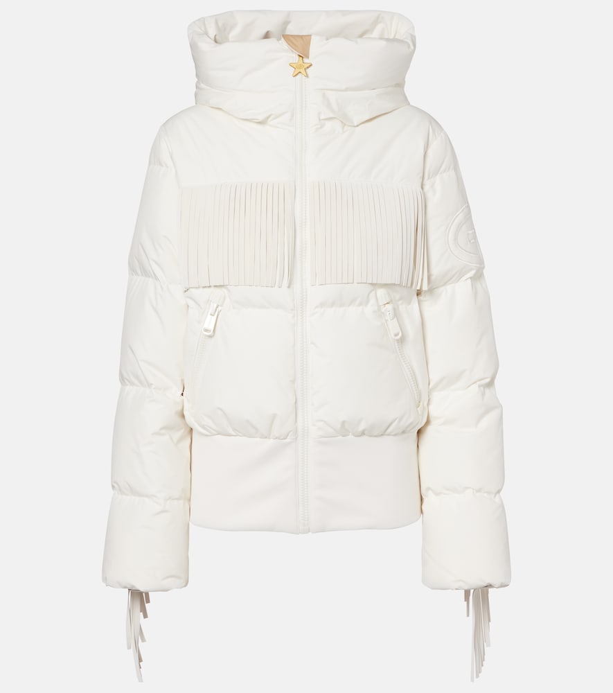 Goldbergh Marna fringed down ski jacket