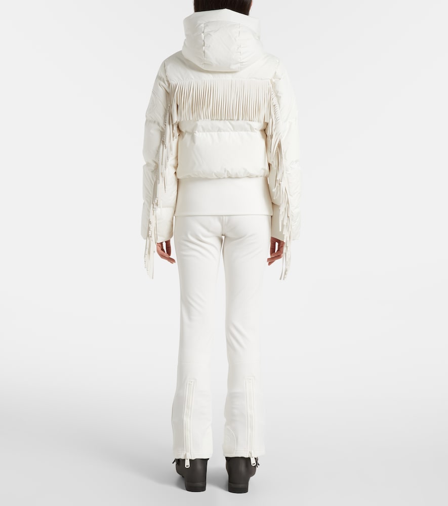 Marna Fringed Down Ski Jacket