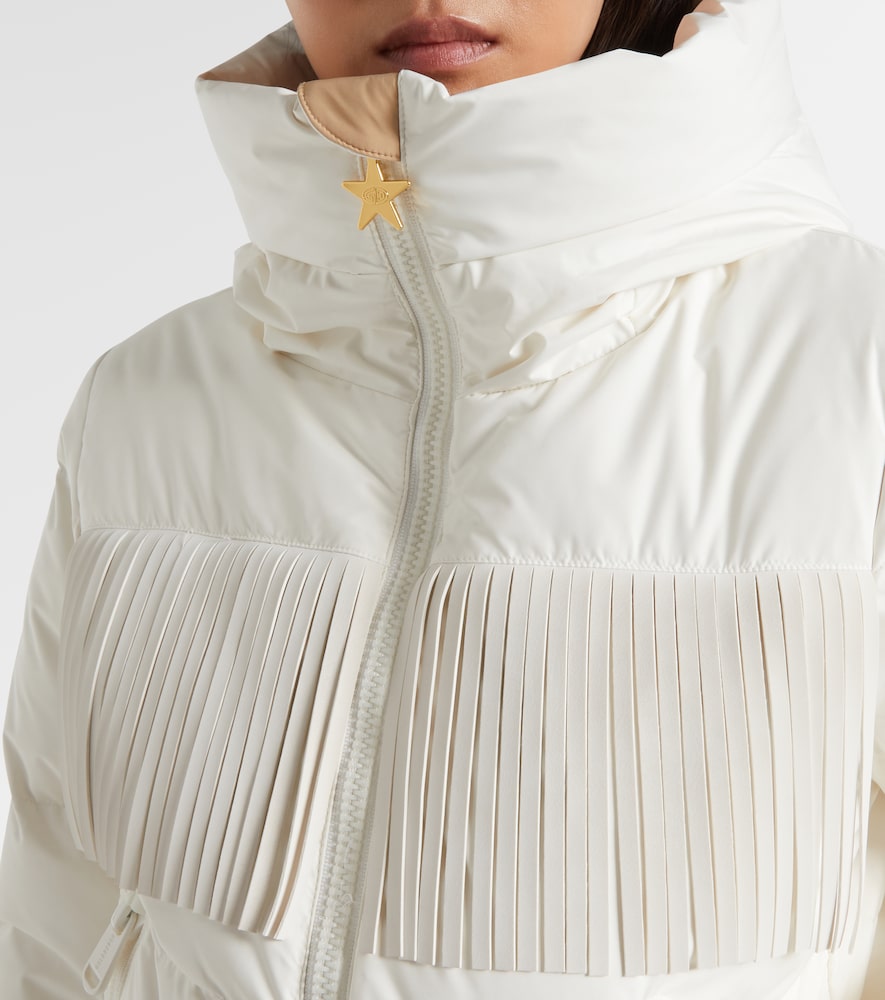 Marna Fringed Down Ski Jacket