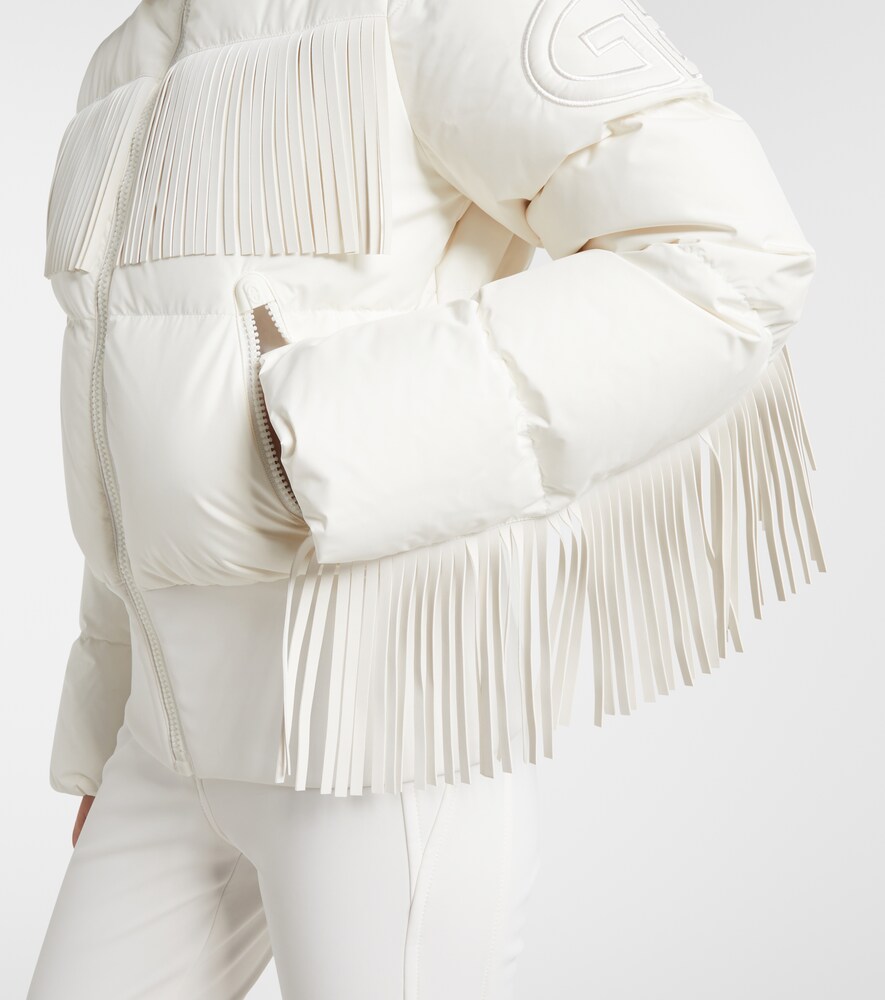 Marna Fringed Down Ski Jacket