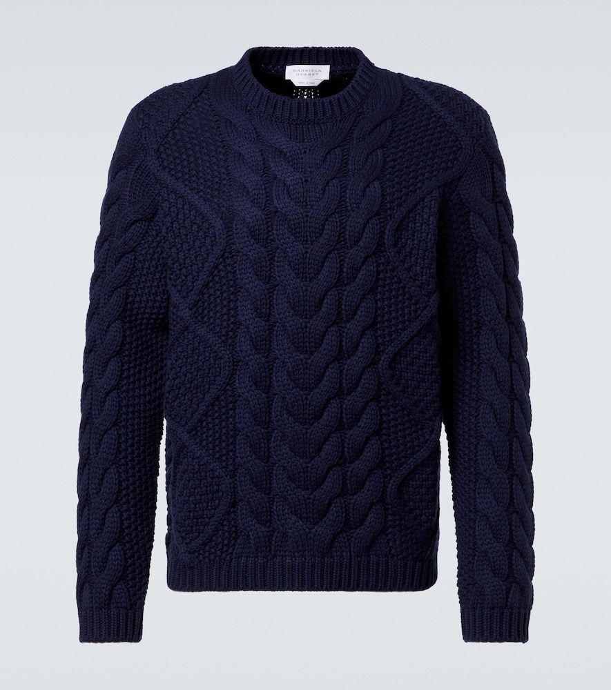 Gabriela Hearst Cable-knit cashmere sweater