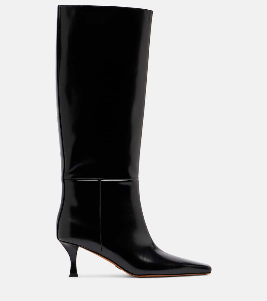 Proenza Schouler Leather Knee-high Boots In Black