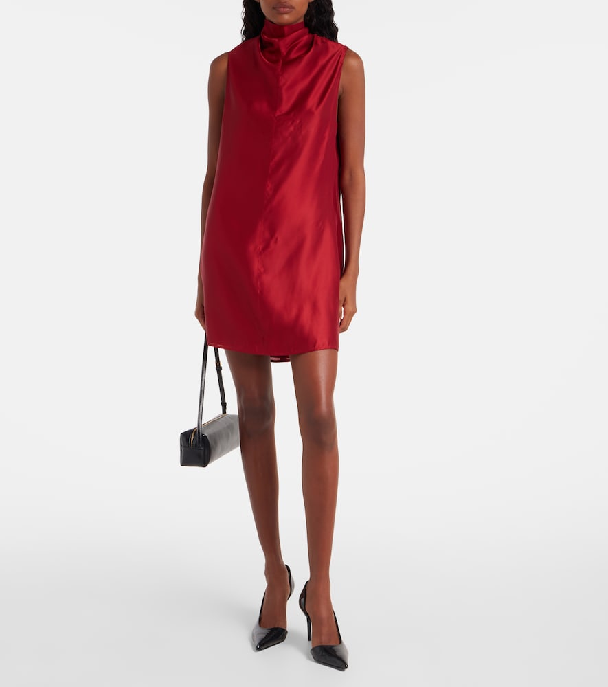  Khaite Khaite Minikleid Daria Aus Satin 