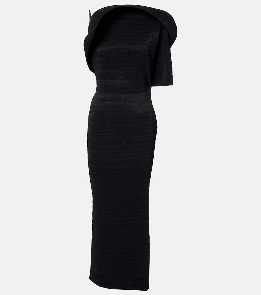Magda Butrym Caped Gown In Black