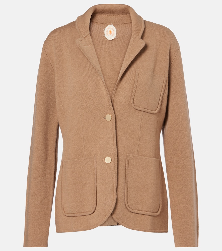 Wool and cashmere blazer