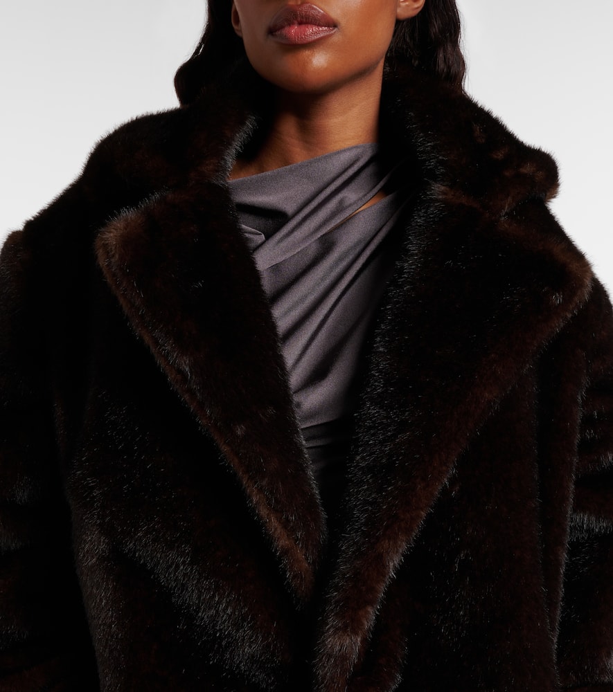 Coperni Oversized Coat In Brown