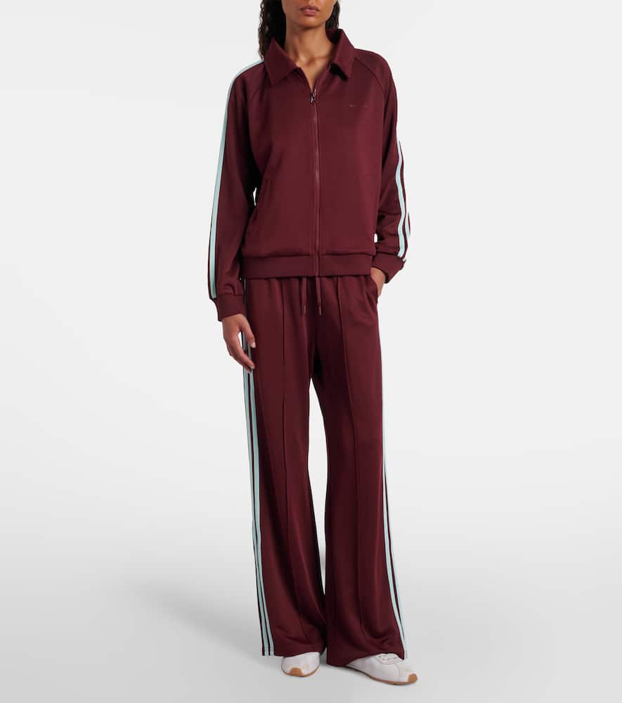 The Upside Vitesse Pari Track Jacket In Brown