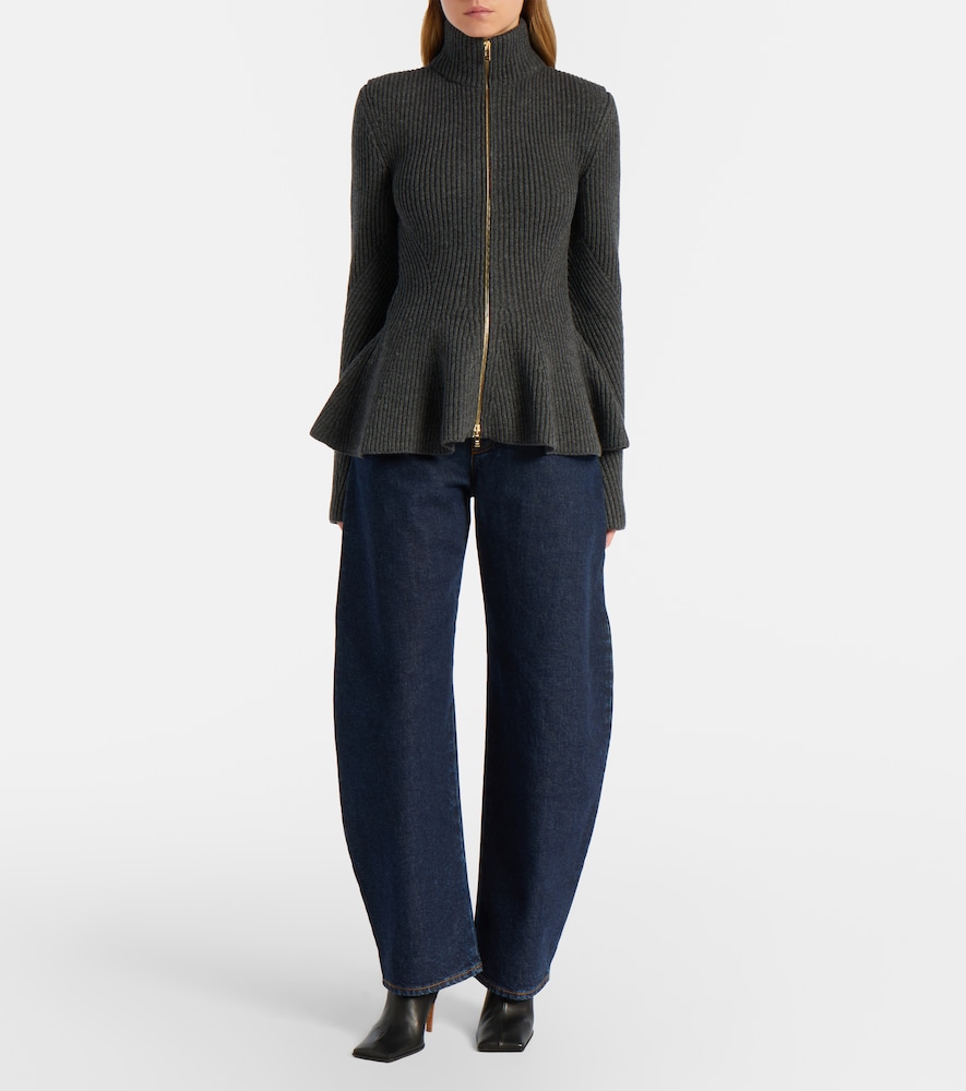 Alaïa Wool and cashmere cardigan