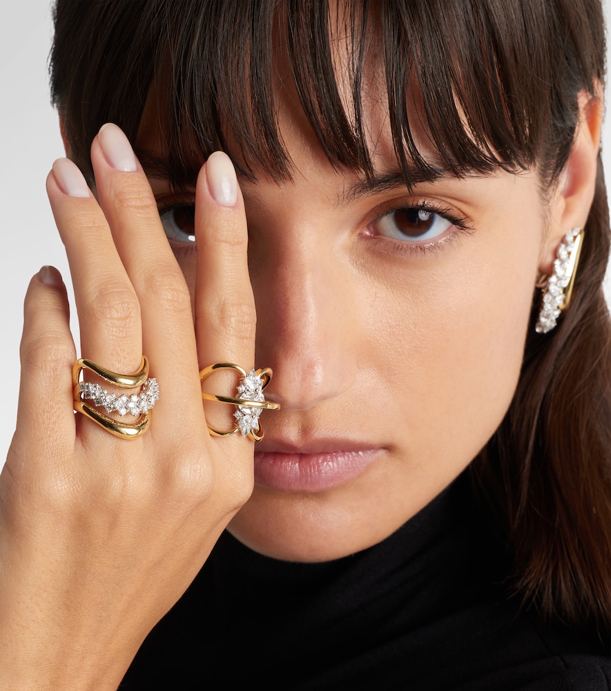  Yeprem Yeprem Ring Golden Strada Aus 18kt Gelbgold Mit Diamanten 