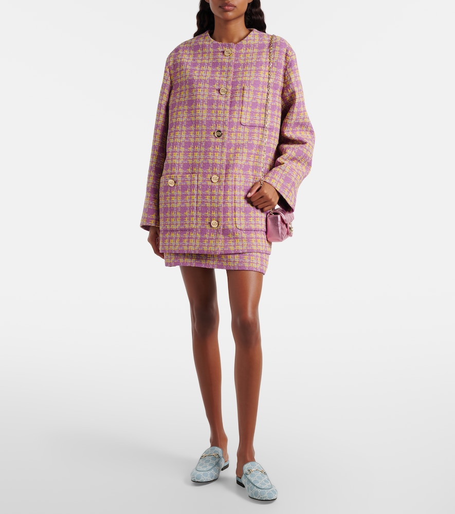  Gucci Gucci Jacke Aus Tweed 