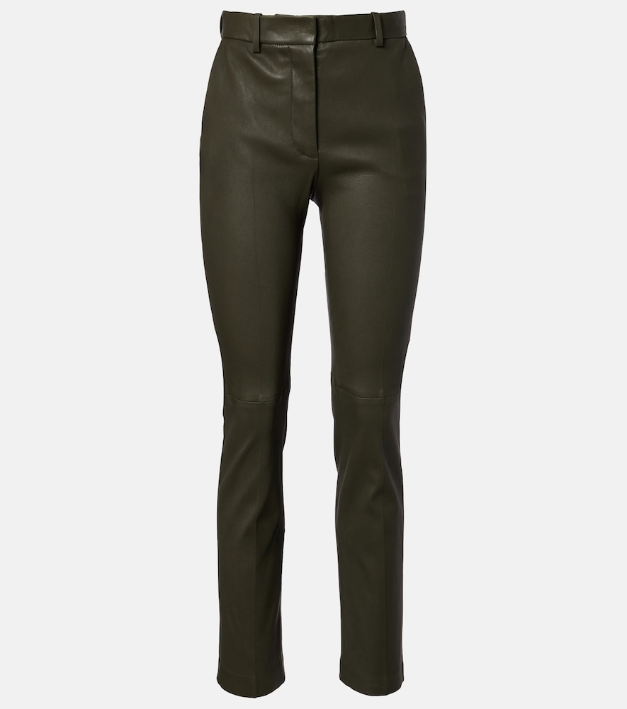 Joseph Leather slim pants