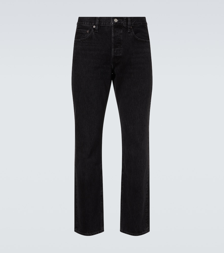 Frame The Straight mid-rise straight jeans
