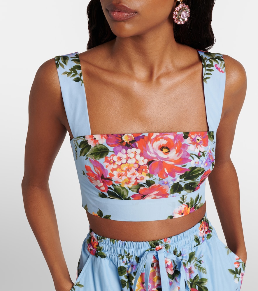  Dolce&gabbana Dolce&gabbana Cropped-top Aus Baumwolle 