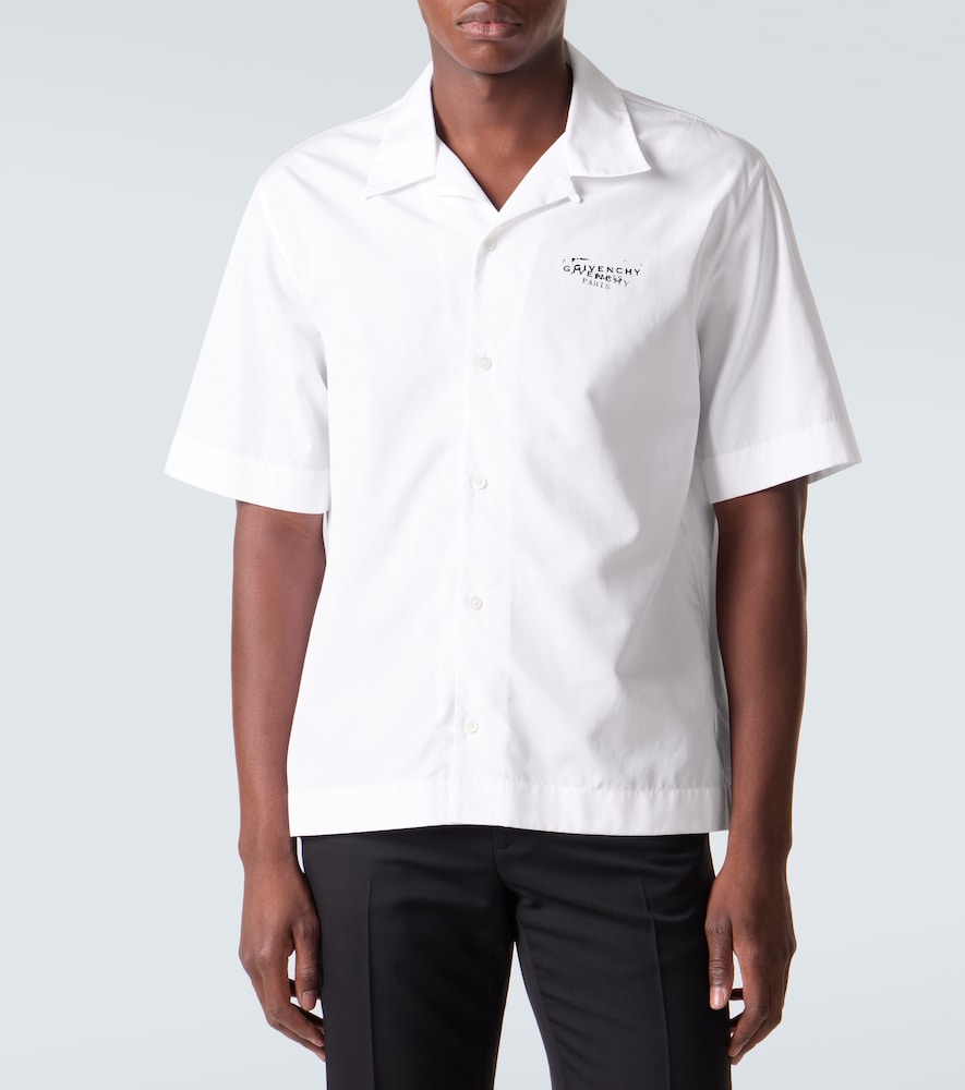 Cotton Poplin Bowling Shirt