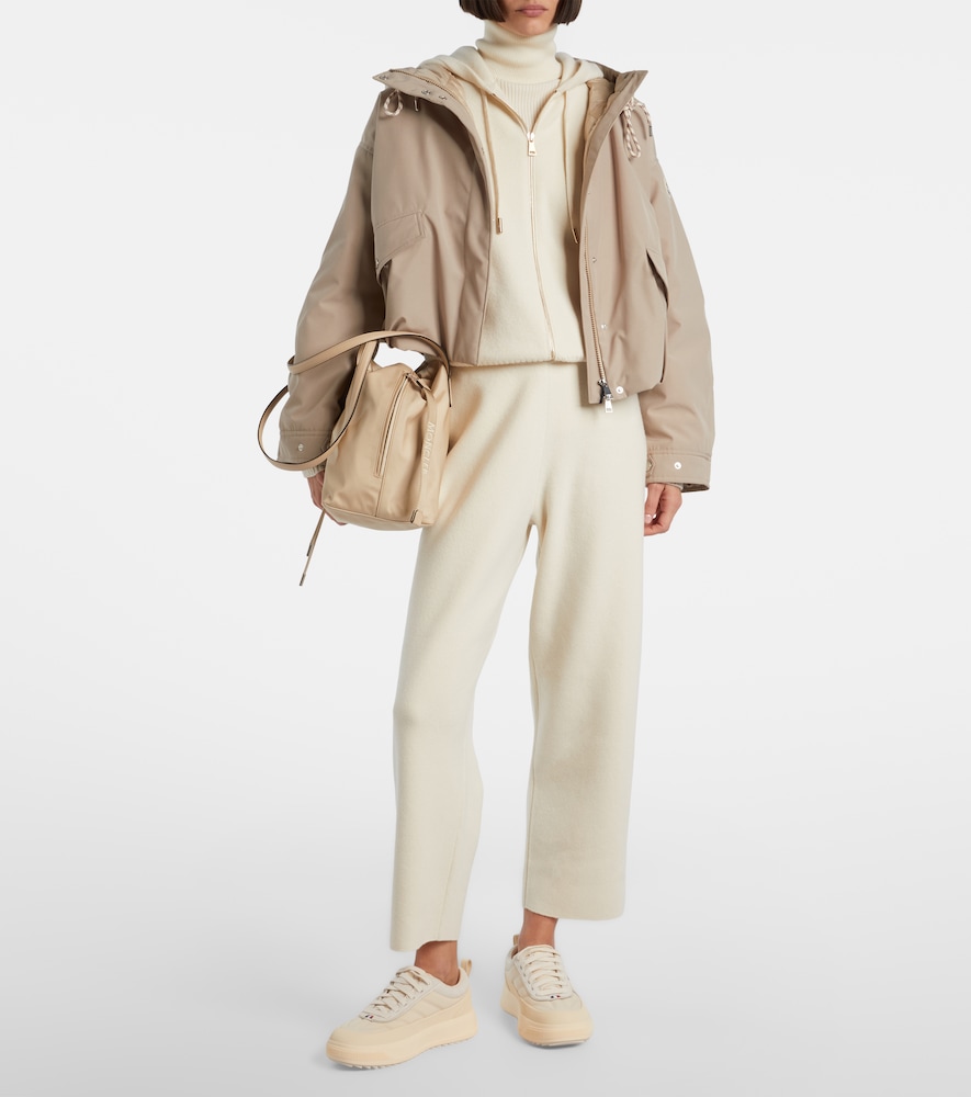 Moncler Wool and cashmere sweatpants