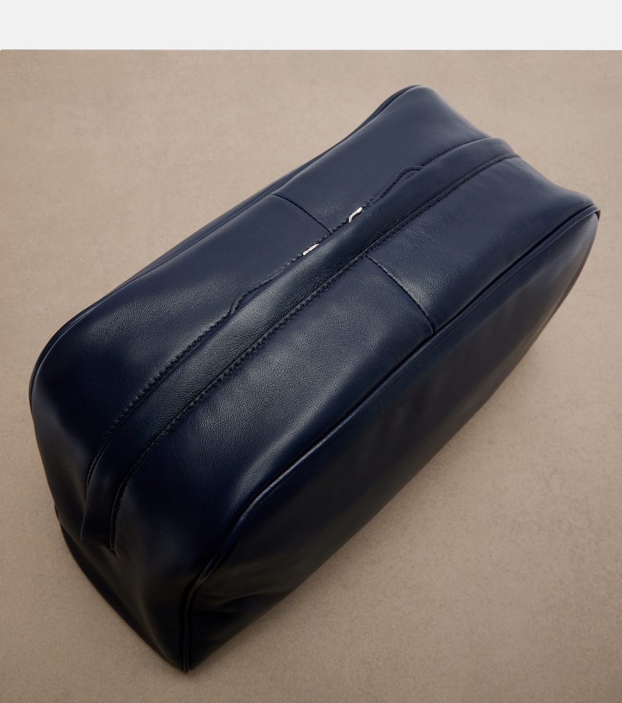  The Row The Row Leila Small Leather Clutch 