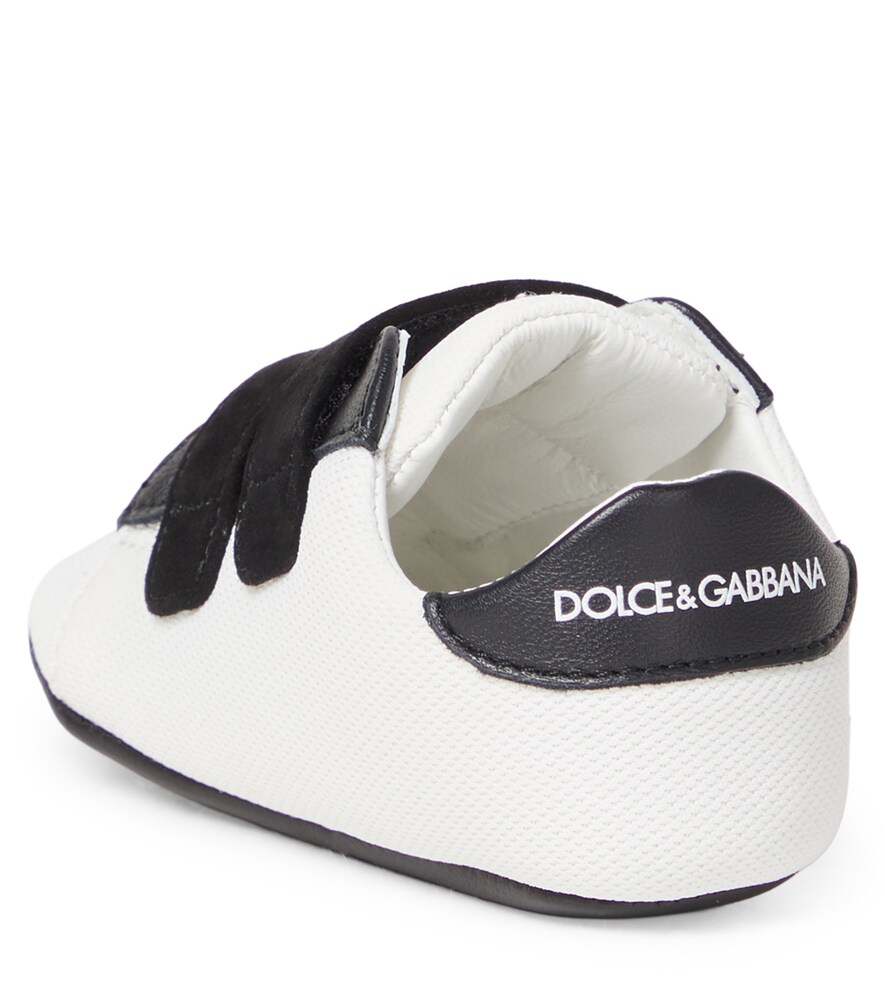  Dolce&gabbana Kids Dolce&gabbana Kids Baby Sneakers Dg Mit Leder 