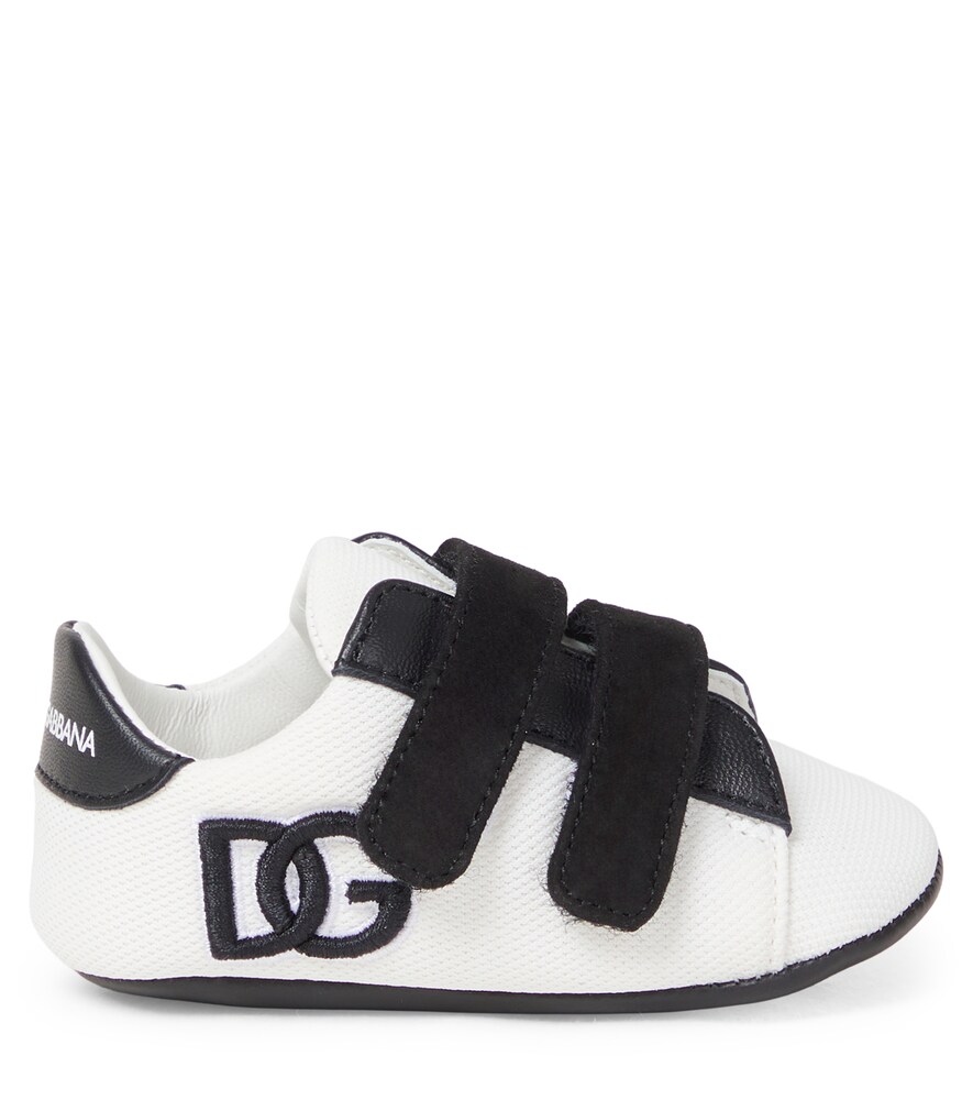  Dolce&gabbana Kids Dolce&gabbana Kids Baby Sneakers Dg Mit Leder 