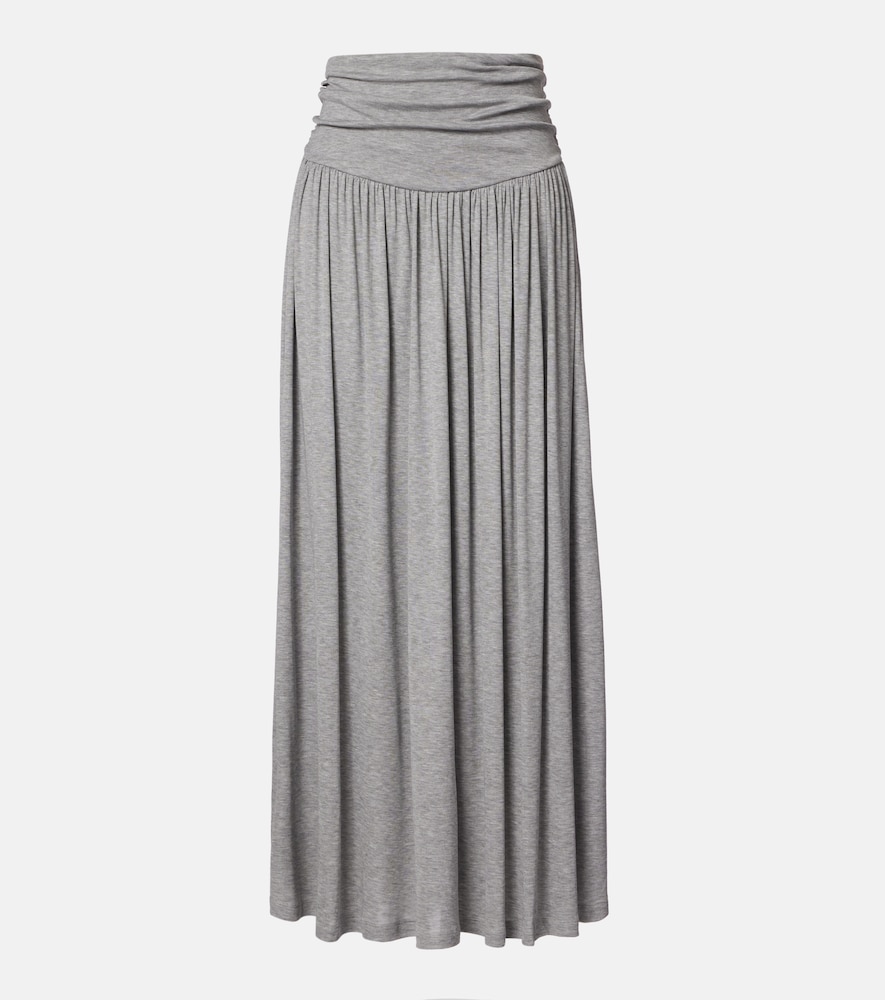 Aya Muse Viona draped maxi skirt